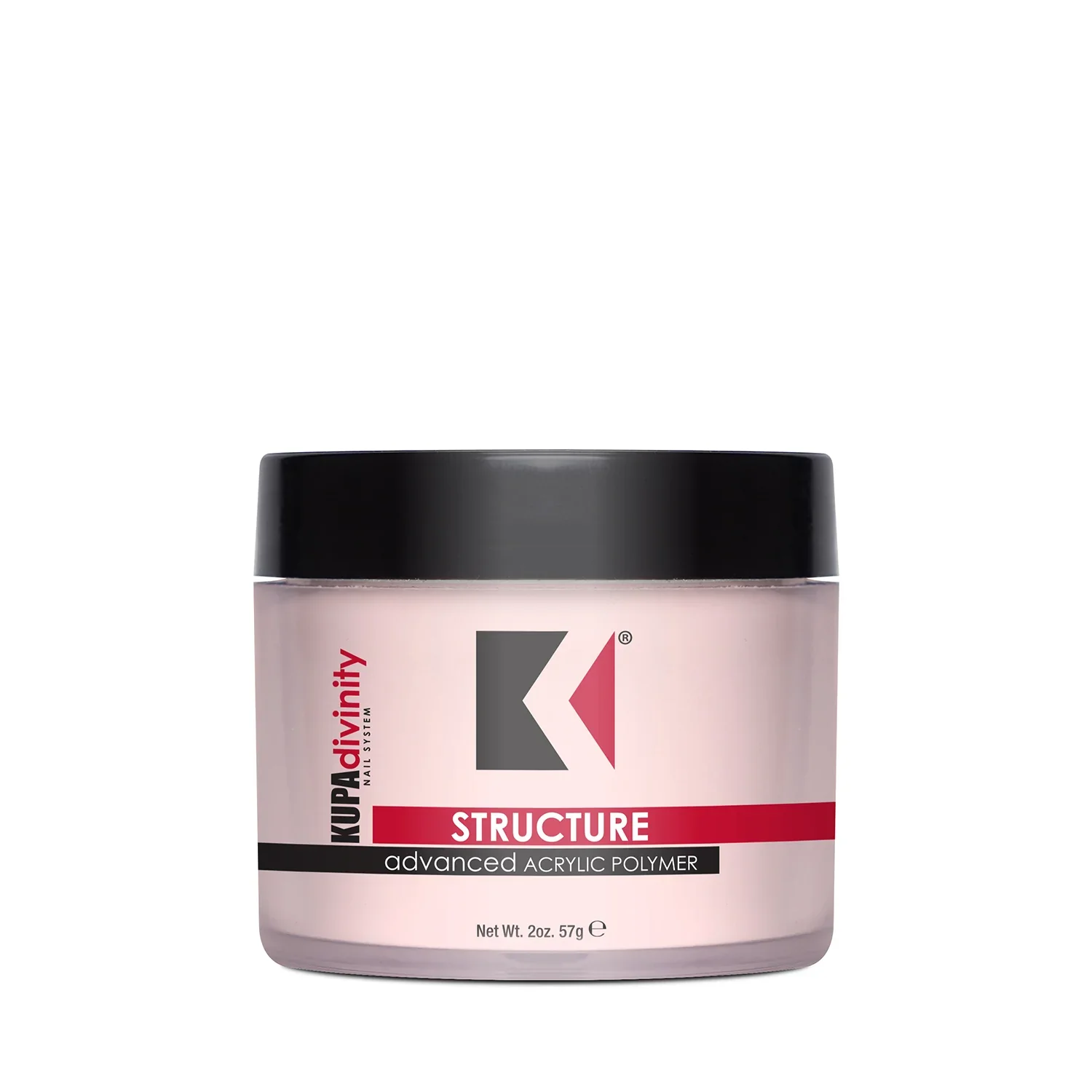 Kupa – Divinity Structure Acrylic Powder Cover Pink, 2oz and 8oz