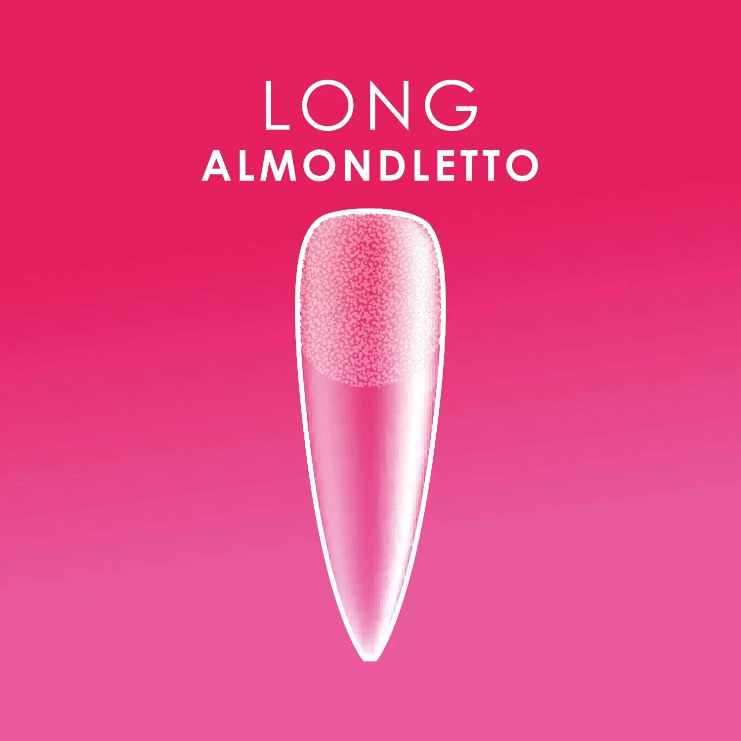 Kupa – Gelfinity EnrichRx Soft Gel Tips Almondletto Long, 550pc