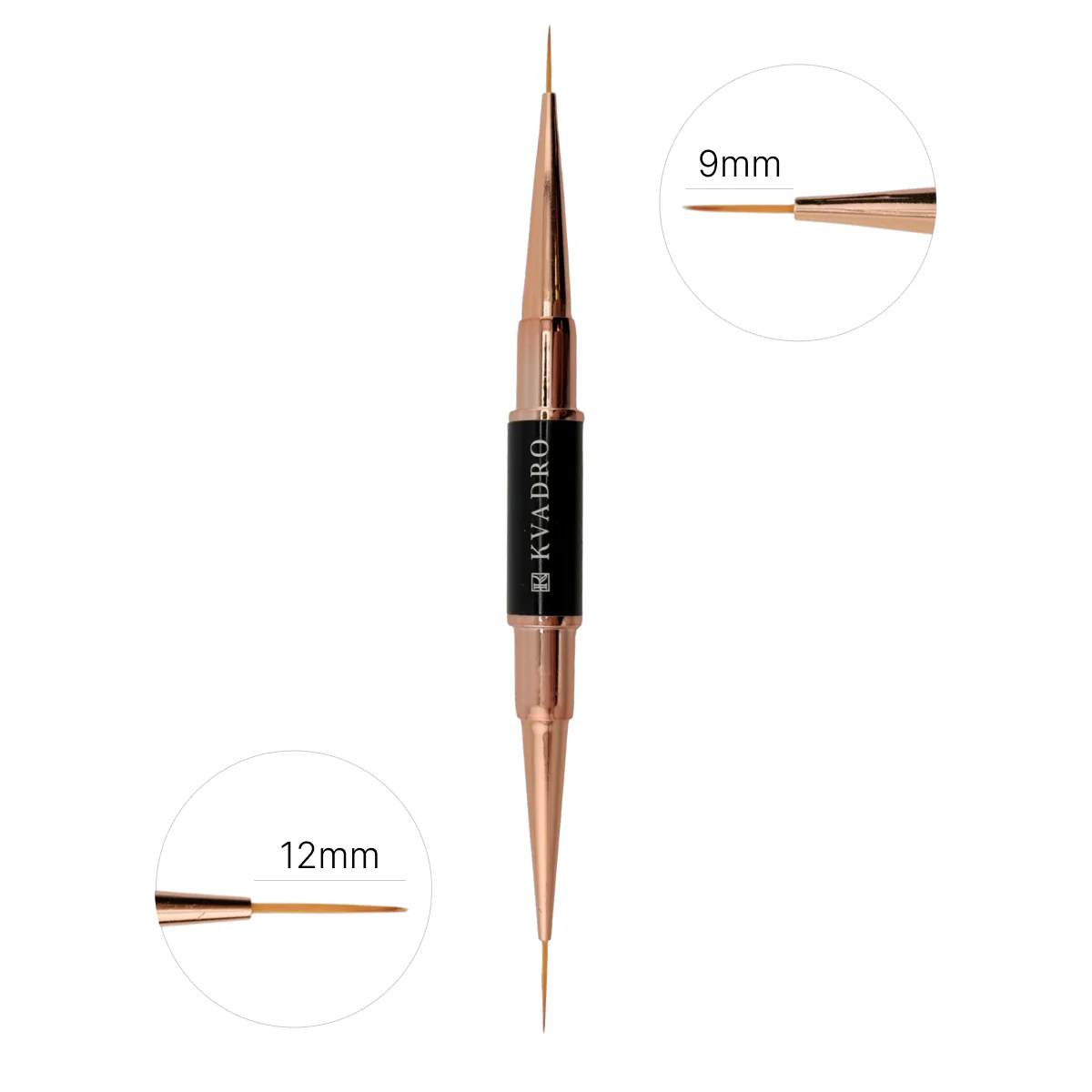 KVADRO – Double-Sided Brush (Liner 9mm + 12mm)