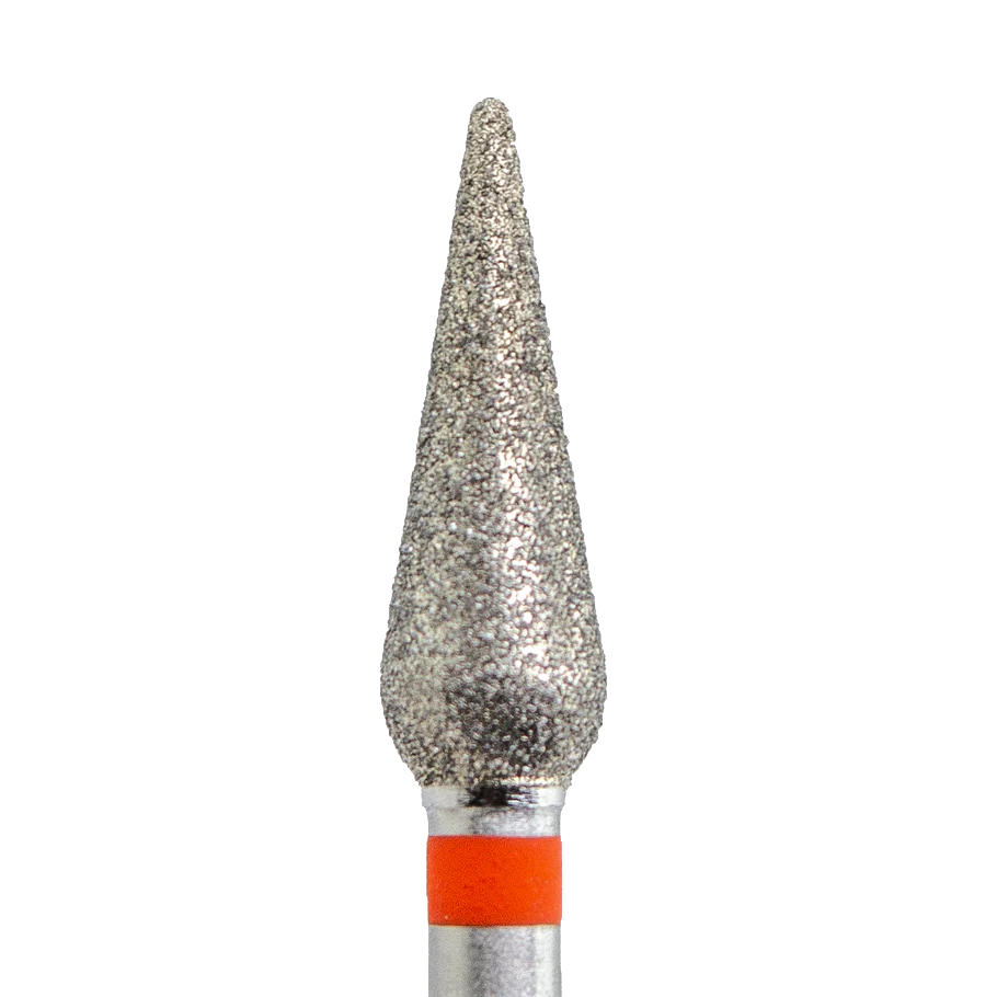 KMIZ – Diamond Nail Drill Bit Red Drop 4.0-12F (#160)