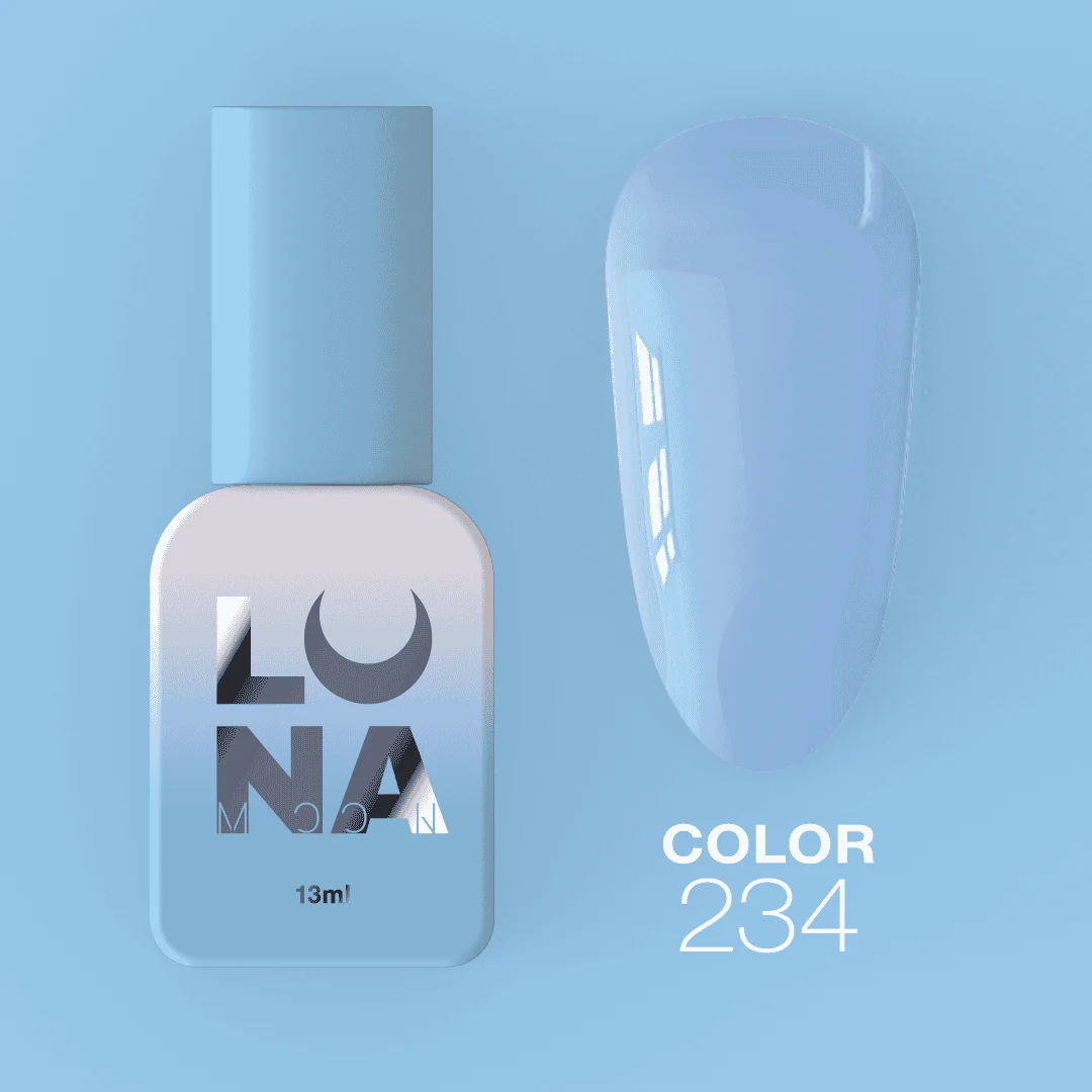 Luna – Gel polish #234 (Blue), 13ml