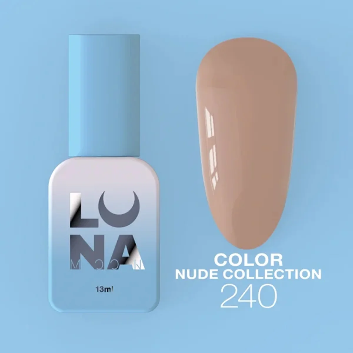 Luna – Gel polish #240 (Beige), 13ml