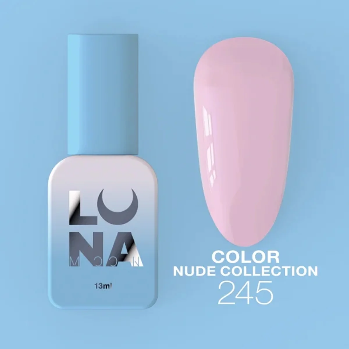 Luna – Gel polish #245 (Pink), 13ml