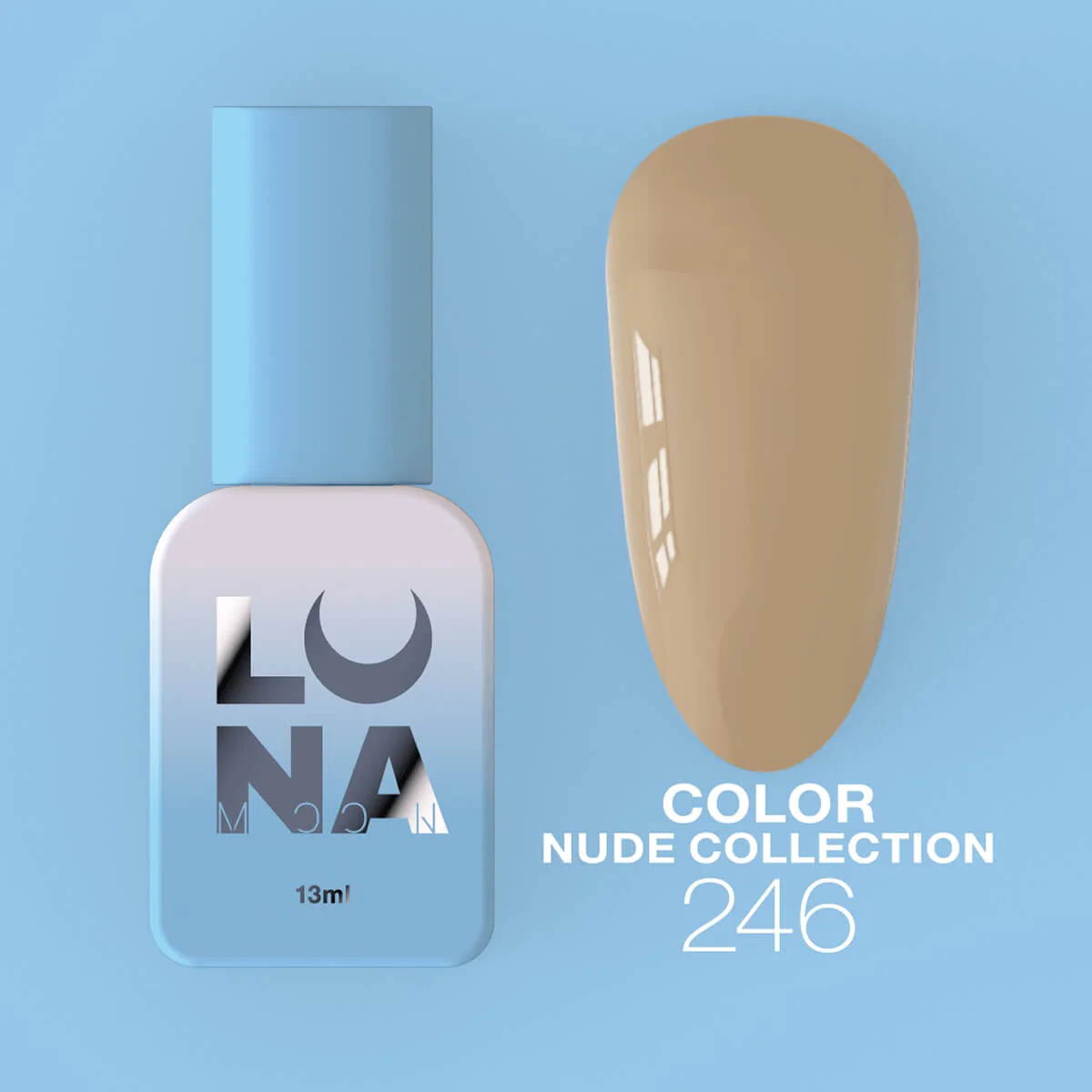 Luna – Gel polish #246 (Begie), 13ml
