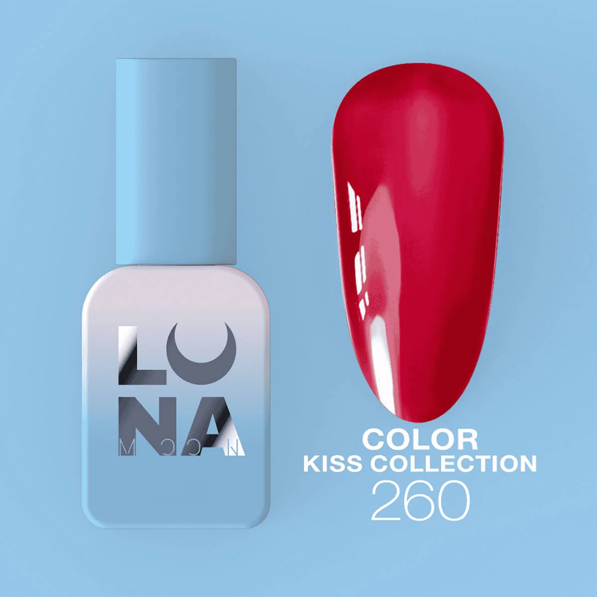 Luna – Gel polish #260 (Red), 13ml