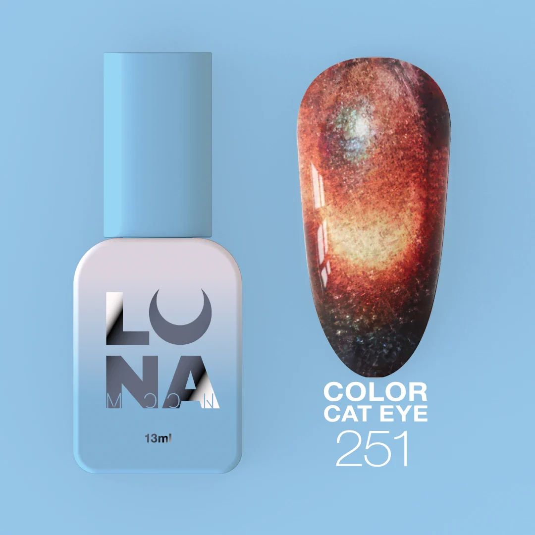 Gel Color Cat Eye №251 (13ml) - LUNA - Image 1