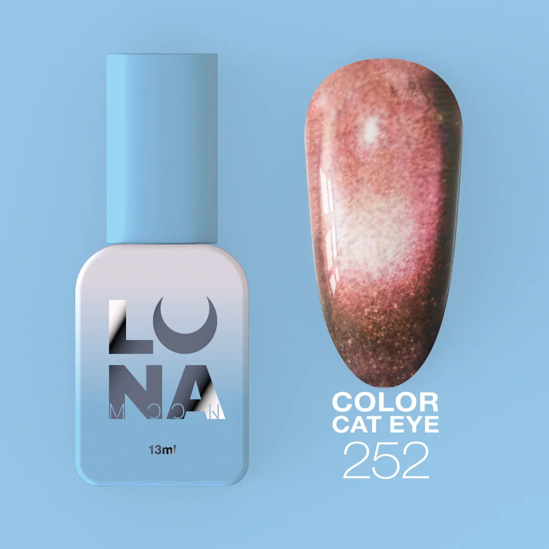 Gel Color Cat Eye №252 (13ml) - LUNA - Image 1