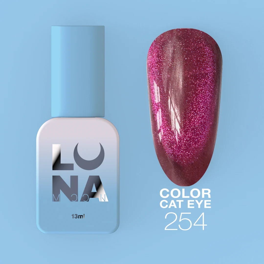 Gel Color Cat Eye №254 (13ml) - LUNA - Image 1
