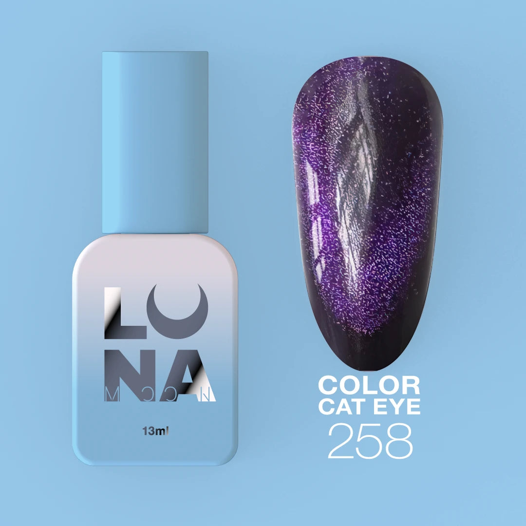 Gel Color Cat Eye №258 (13ml) - LUNA - Image 1