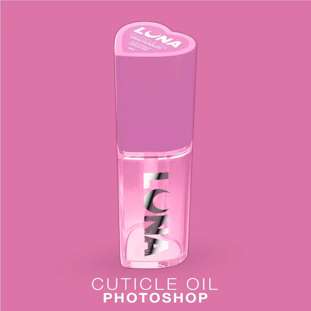 DRY CUTICLE OIL WITH A STRAWBERRY(Truskawka) AROMA WITH CREAM PHOTOSHOP OIL (5ML, 30ML) – LUNA™