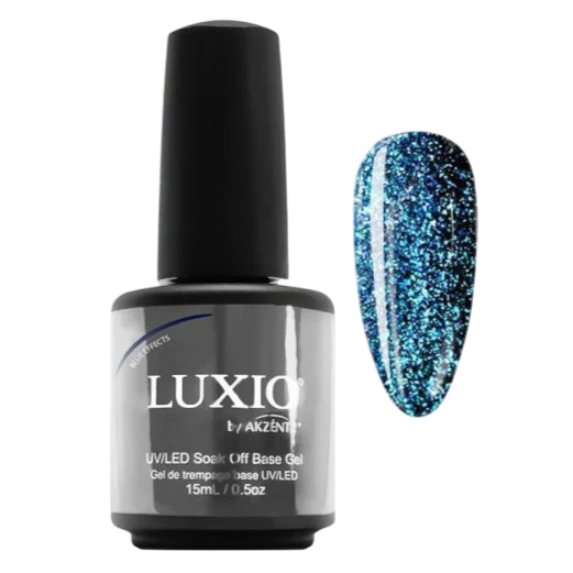 Luxio – Blue Effects Shimmer Top Gel