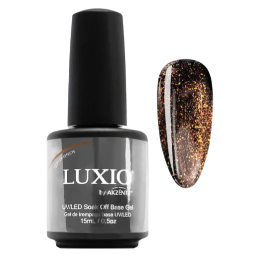 Luxio – Effects Copper Shimmer Top Gel