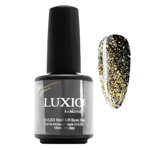 Luxio – Effects Gold Shimmer Top Gel