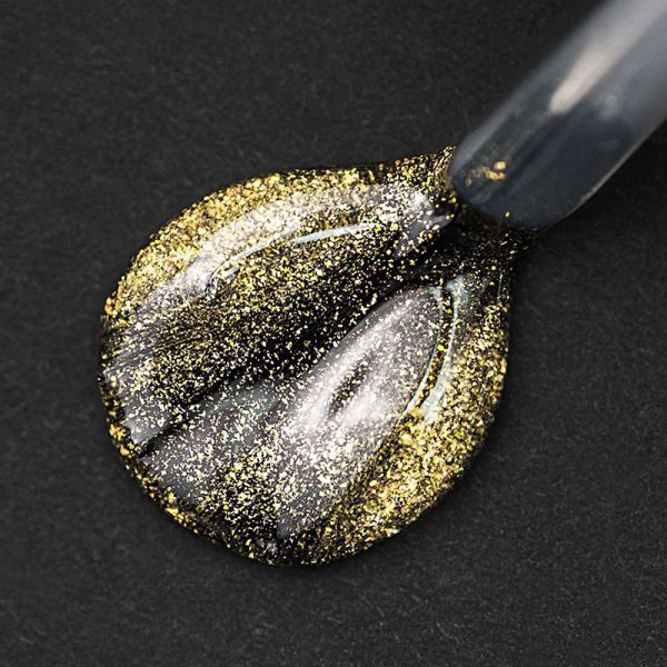 Luxio - Effects Gold Shimmer Top Gel - Image 3