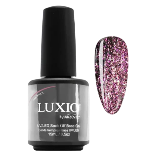 Luxio – Effects Pink Shimmer Top Gel