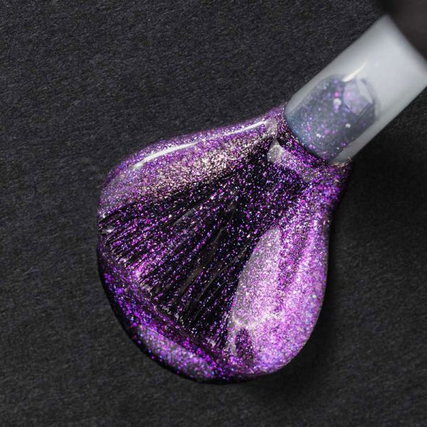 Luxio - Effects Purple Shimmer Top Gel - Image 3