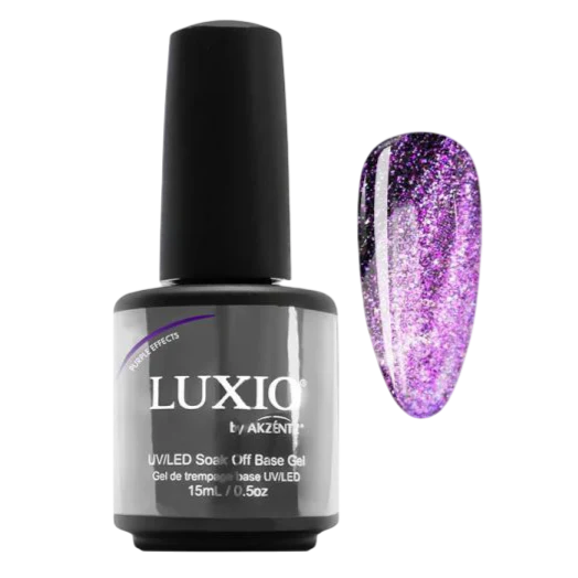 Luxio – Effects Purple Shimmer Top Gel