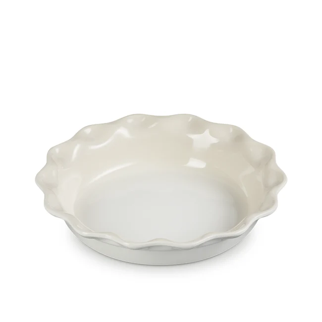 Ceramic Pie Dish, Meringue