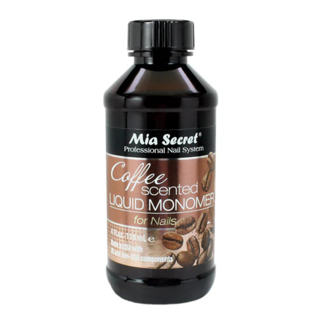 Mia Secret – Coffee Scented Liquid Monomer, 4oz