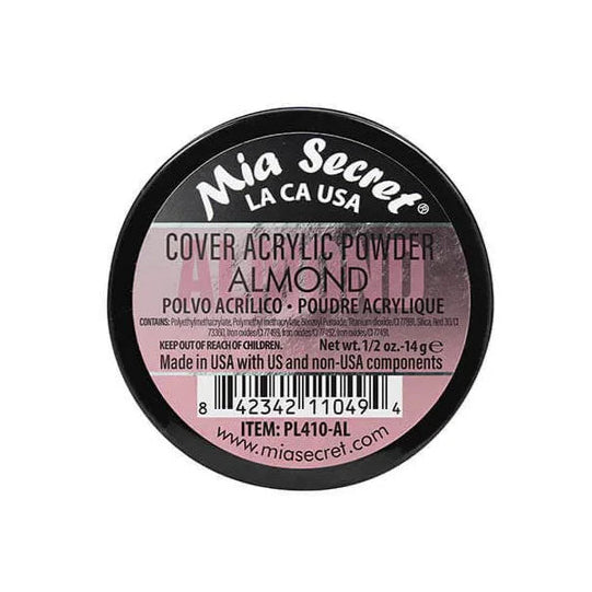 Mia Secret - Cover Almond Acrylic Powder, 2oz and 4oz - Image 3