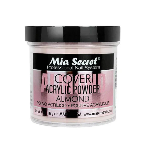 Mia Secret - Cover Almond Acrylic Powder, 2oz and 4oz - Image 2