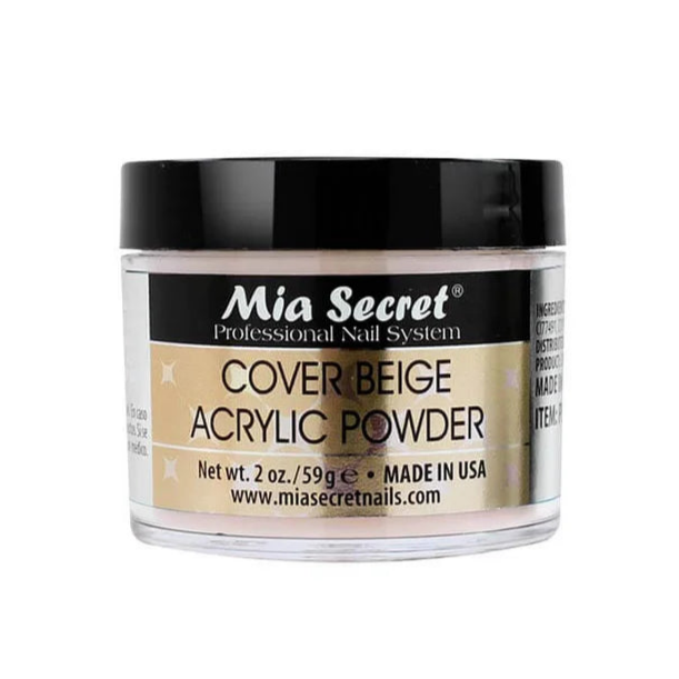 Mia Secret - Cover Beige Acrylic Powder, 1oz, 2oz and 4oz - Image 2