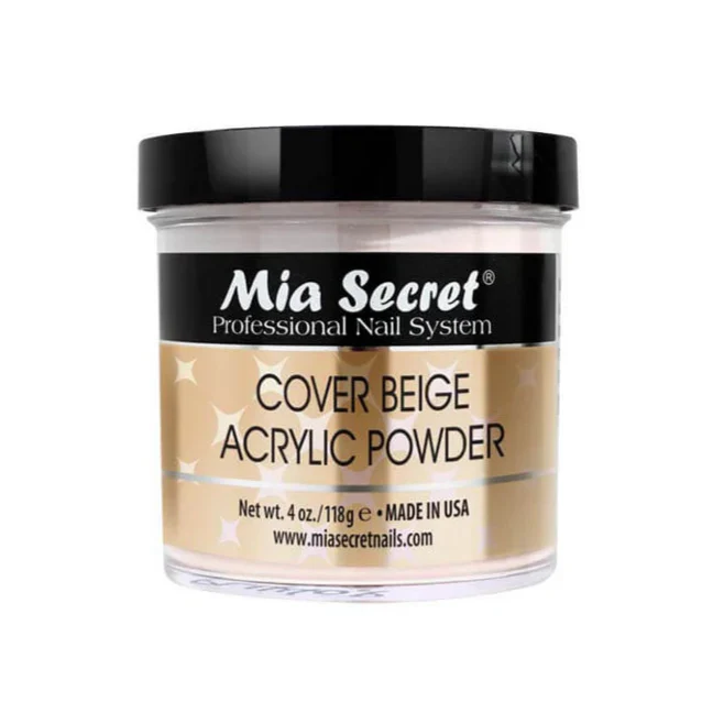 Mia Secret - Cover Beige Acrylic Powder, 1oz, 2oz and 4oz - Image 3
