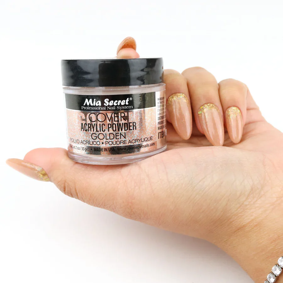 Mia Secret - Cover Golden Acrylic Powder, 2oz - Image 3