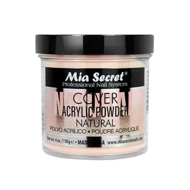 Mia Secret - Cover Natural Acrylic Powder, 2oz and 4oz - Image 2