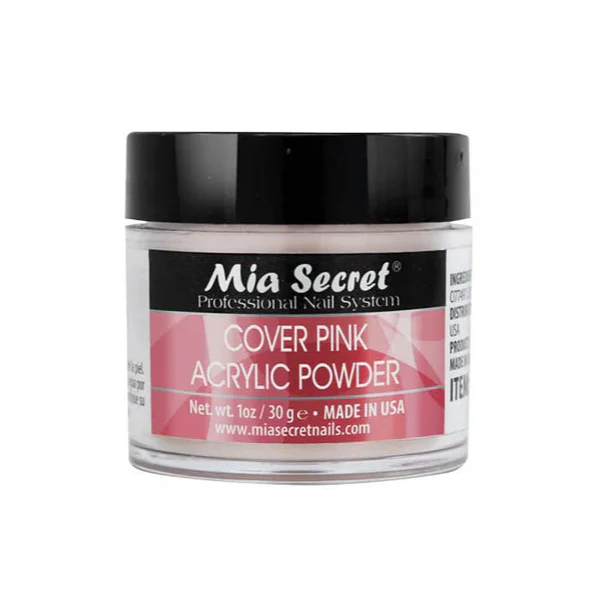 Mia Secret – Cover Pink Acrylic Powder, 1oz, 2oz and 4oz