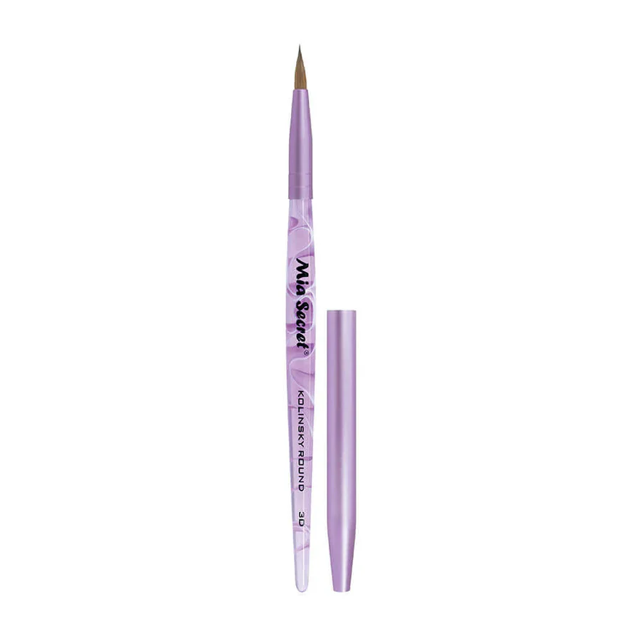 Mia Secret – Kolinsky Nail Brushes Art 3D Round