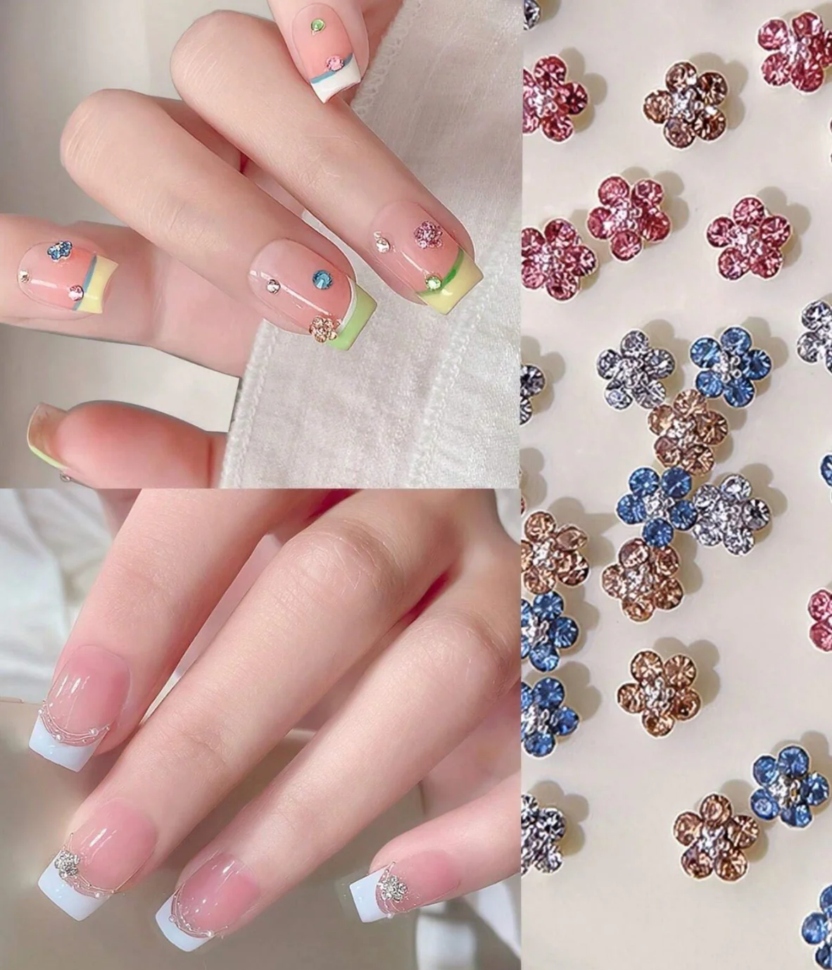 Mini Flower Nail Charms - Image 2
