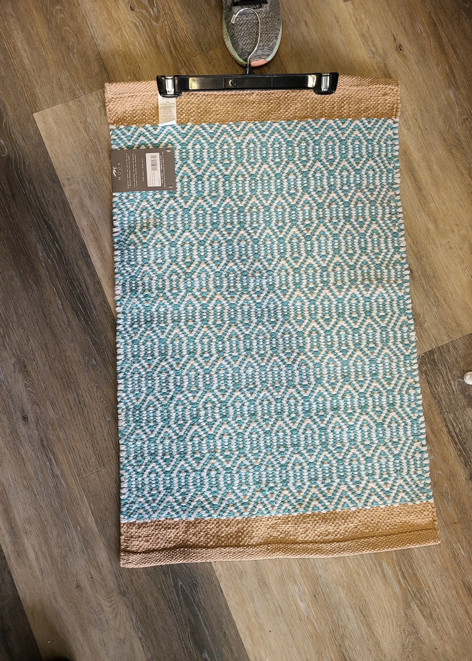 Bath Mat, Carmen Aqua - Image 1