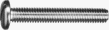 Pan Head Machine Screw, #14 X 1 1/4 inch, Stainless Steel