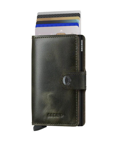 Miniwallet, Vintage Olive Black - Image 2