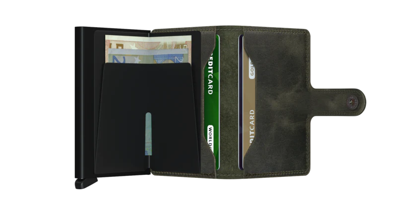 Miniwallet, Vintage Olive Black - Image 3