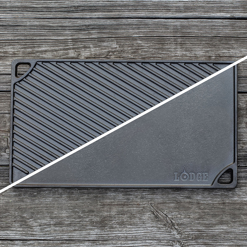 Reversible Grill/Griddle Pan, Cast Iron - Image 2