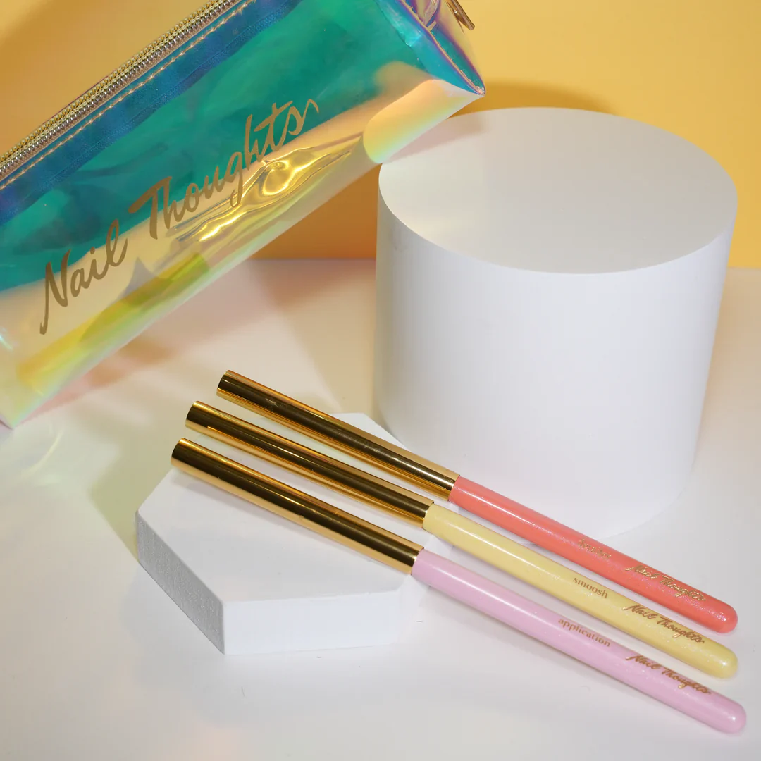 Nail Thoughts – Nail Thoughts Brush Set + Free Brush Case