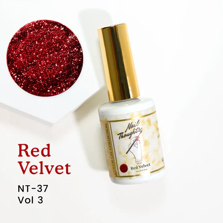 Nail Thoughts - NT-37 Red Velvet - Image 1