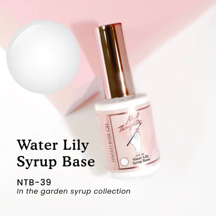 Nail Thoughts - NTB-39 Water Lily Syrup Base - Image 1