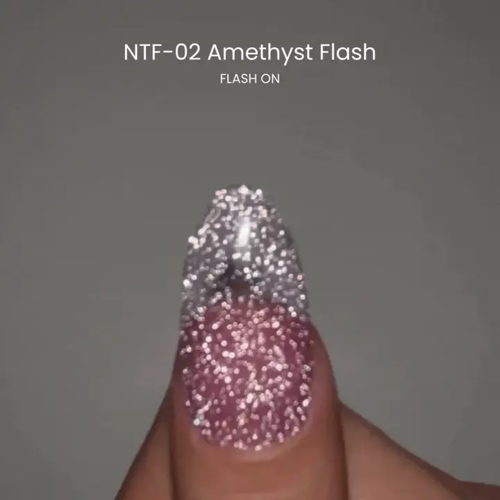 Nail Thoughts - NTF-02 Amethyst Flash - Image 2