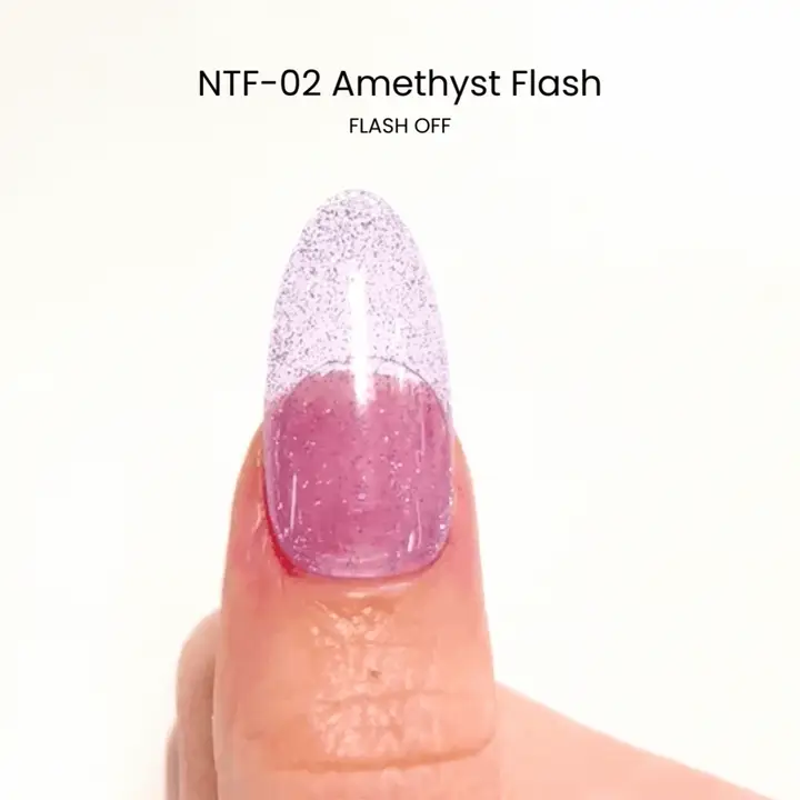Nail Thoughts - NTF-02 Amethyst Flash - Image 3