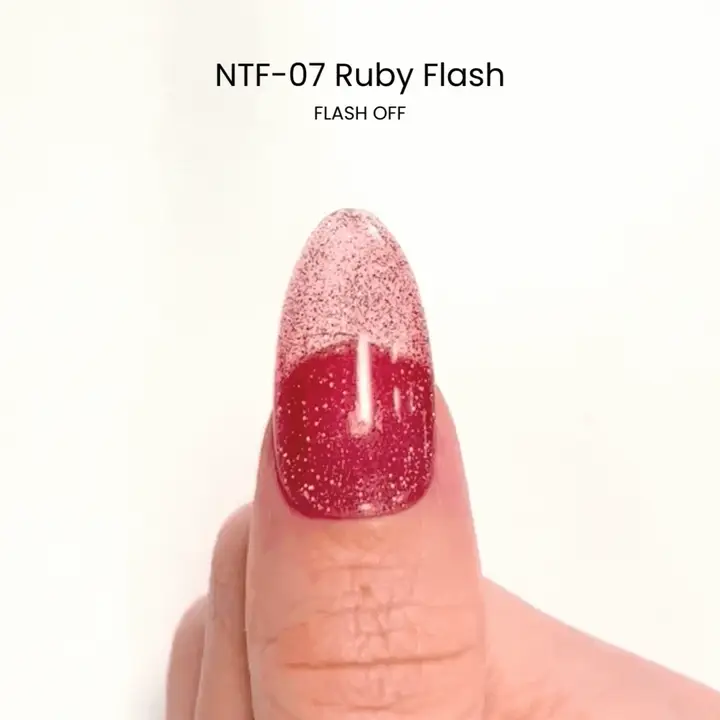 Nail Thoughts - NTF-07 Ruby Flash - Image 3