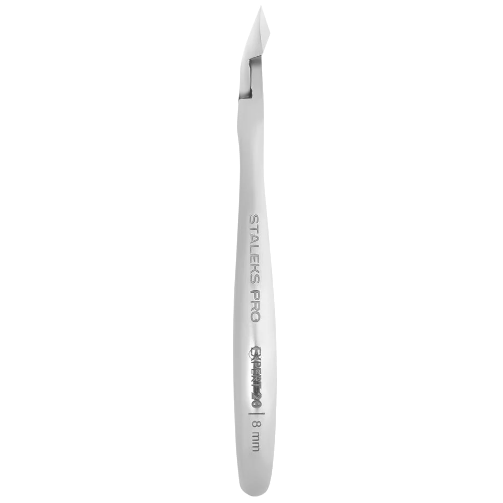 STALEKS PRO EXPERT 20 PROFESSIONAL CUTICLE NIPPERS 8 MM FULL JAW 0.31 INCH NE-20-8 - STALEKS - Image 3