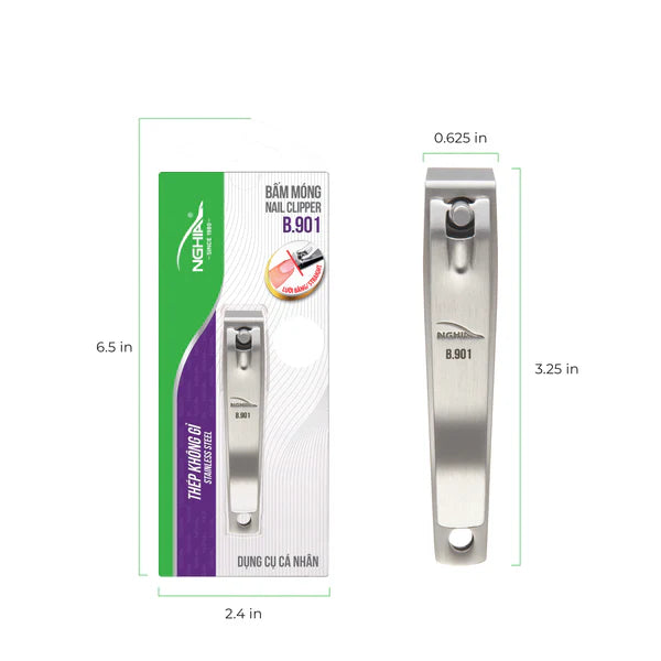 Nghia - B-901 Straight Blade Large Nail Clipper - Image 3