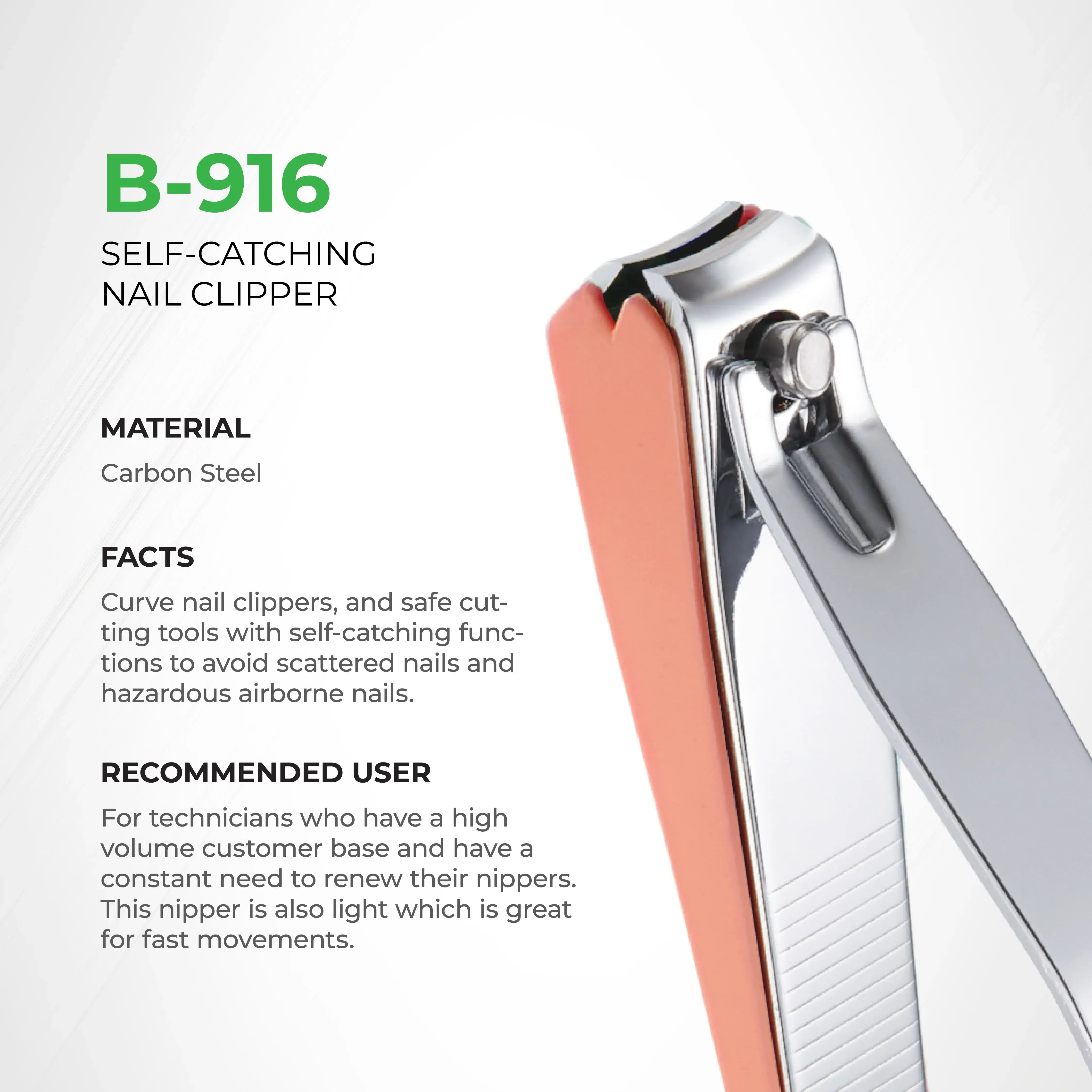 Nghia - B-916W Straight Blade Large Nail Clipper - Image 3