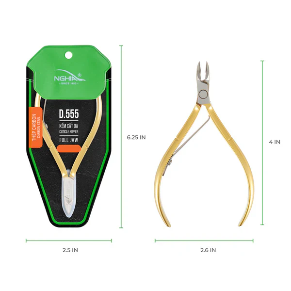 Nghia - D-555 Cuticle Nipper - Image 2