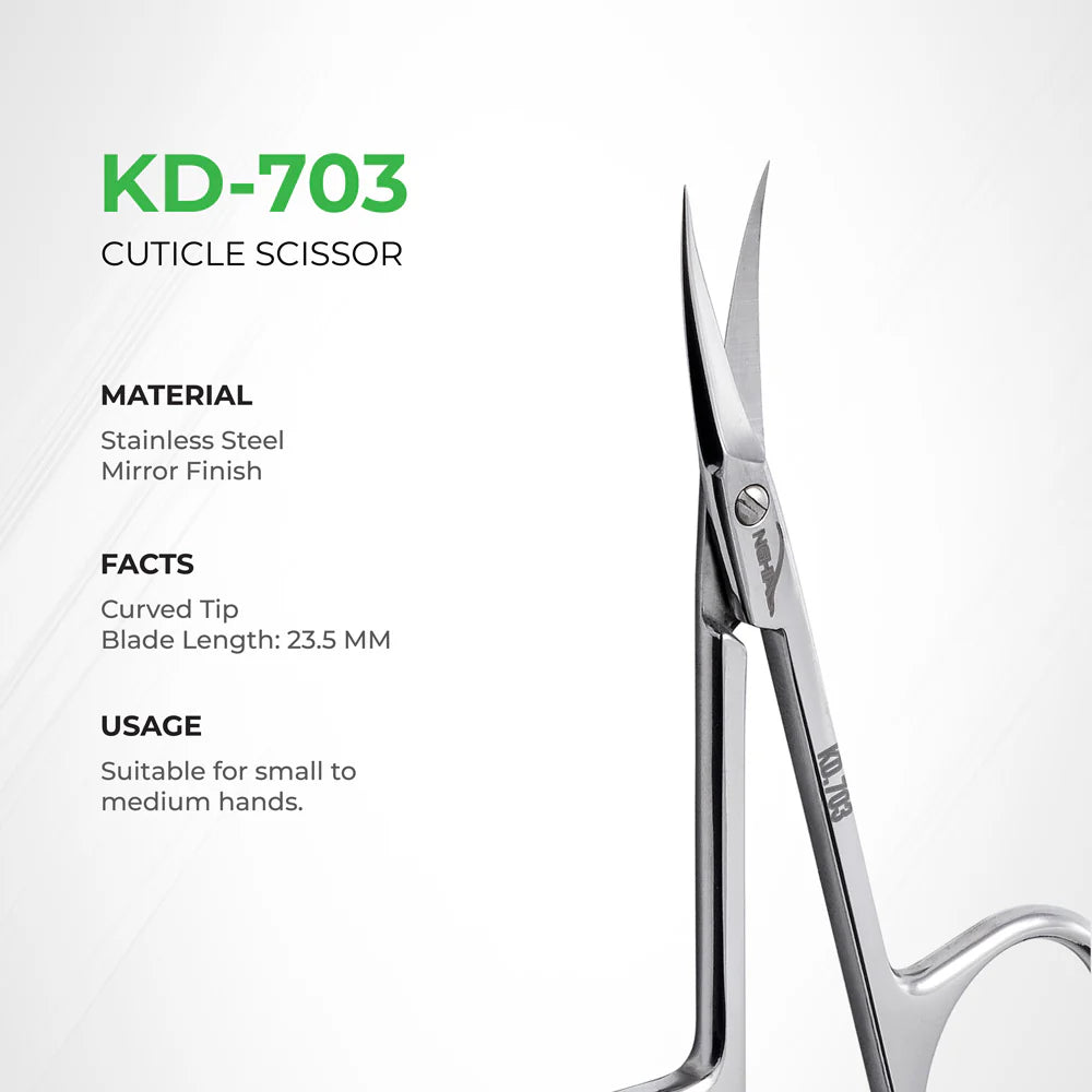 Nghia - KD-703 Cuticle Scissors - Image 3