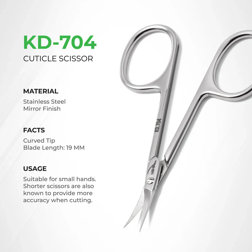 Nghia - KD-704 Cuticle Scissors - Image 3