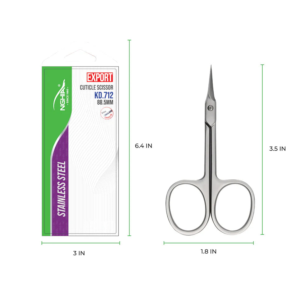 Nghia - KD-712 Cuticle Scissors - Image 2